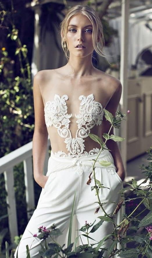 wedding dress jumpsuit