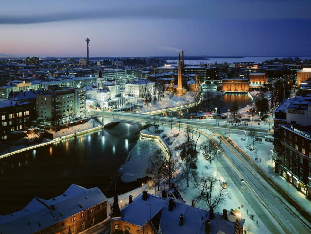 For a dreamy honeymoon, visit Finland!