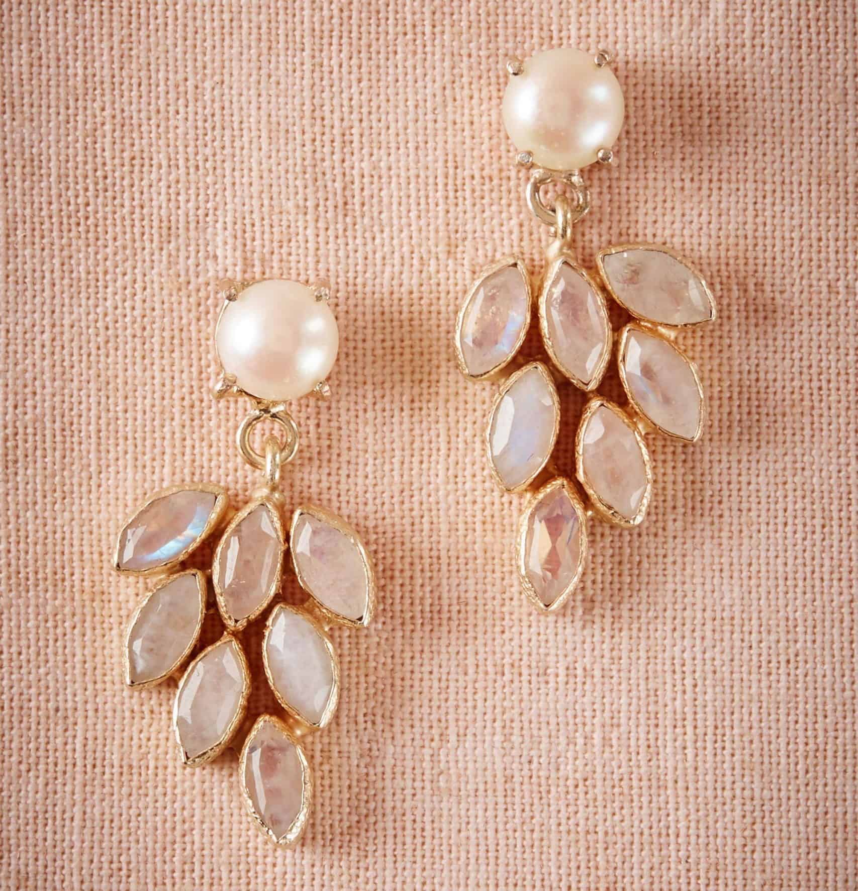 moonstone-bridal-jewellery-3 νυφικά σκολαρίκια με πέτρες moonstone