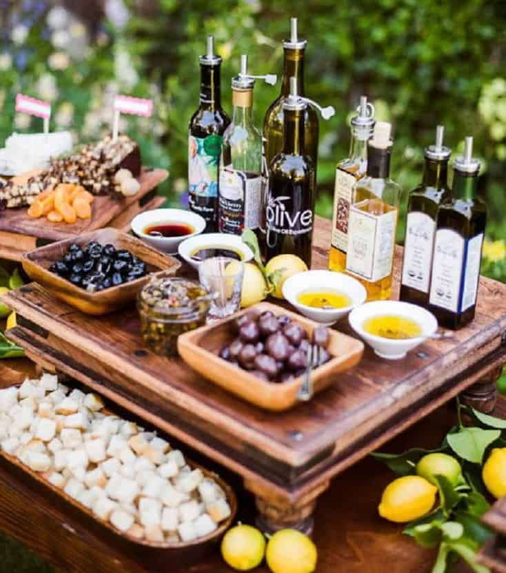 reception-interactive-catering-stations2 wedding catering station with olives