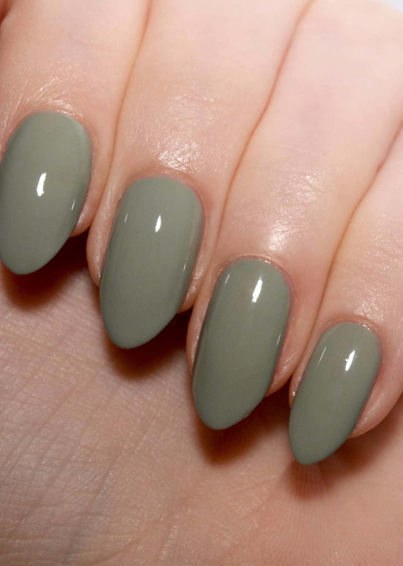charset=Ascii bridal nails in dusty green colour