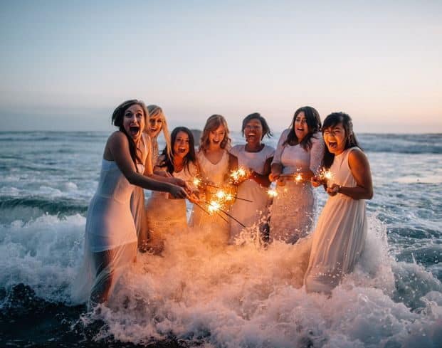 Καλοκαιρινό bachelorette στην ακρογιαλιά