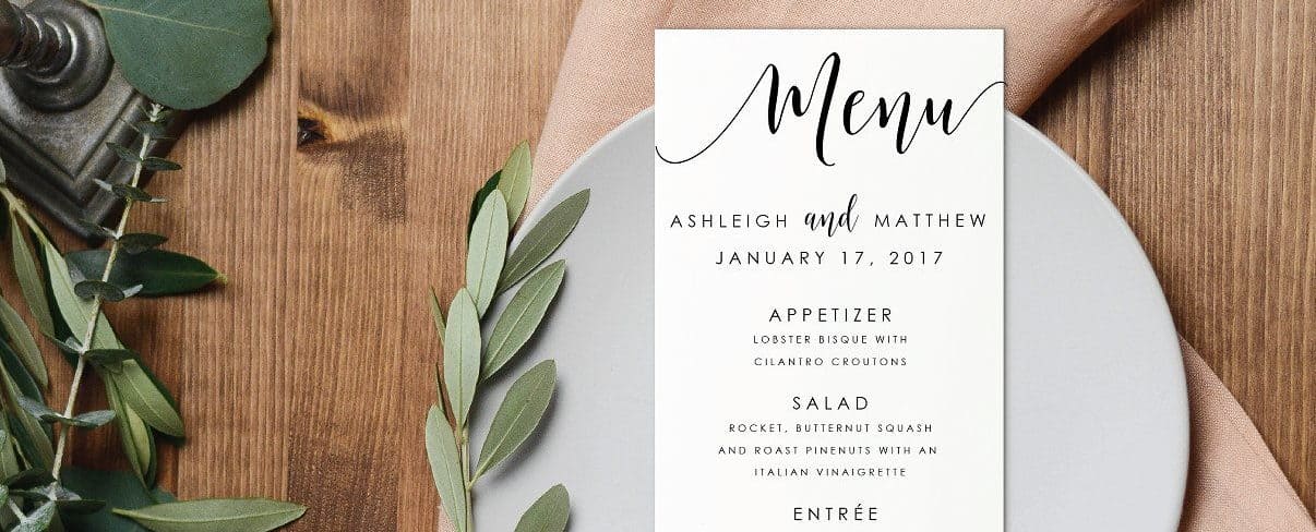 wedding-reception-wedding-catering-9 wedding menu on a plate